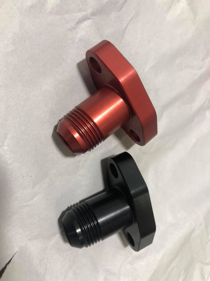 Turbo Oil Drain Fitting Chaos Fabrication